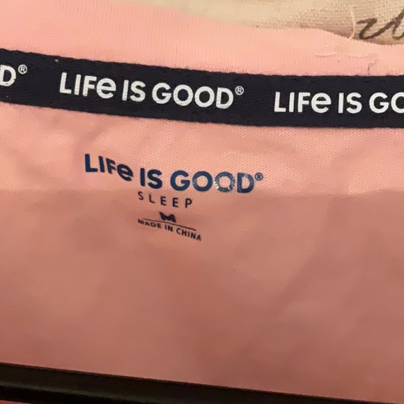 Pink Brand.  Life is Good.  Sz med. So soft. - Picture 3 of 3